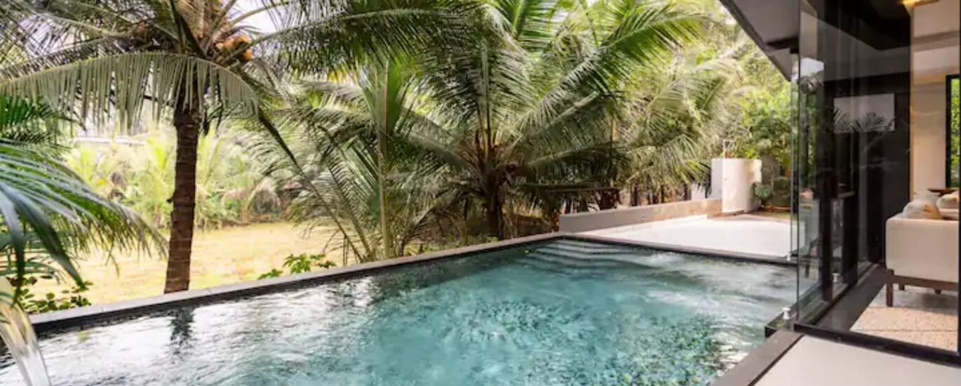 luxury villas with private pool in goa
