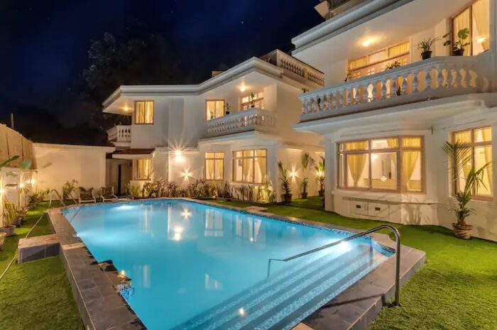 private villas with pool in goa